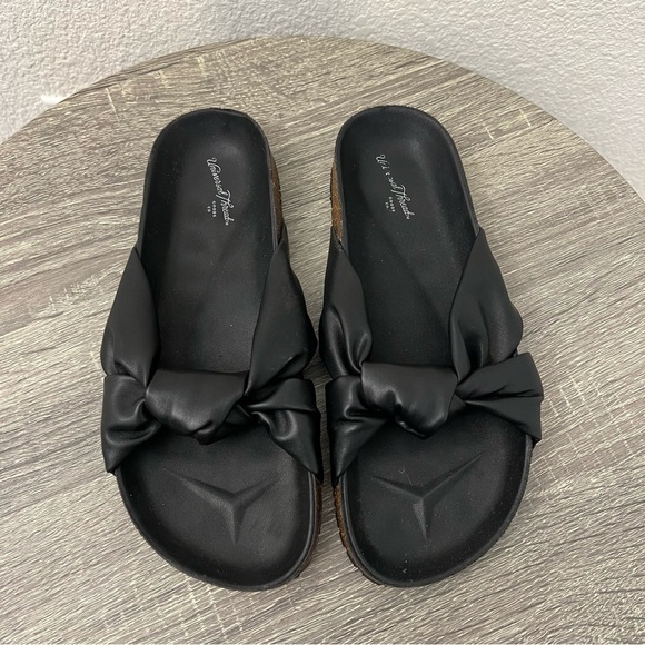 NWT Universal Thread Junie Knotted Cork Footbed Sandals- Size 6.5 - Picture 6 of 15